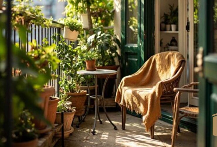 20 ایده جذاب برای طراحی بالکن کوچک