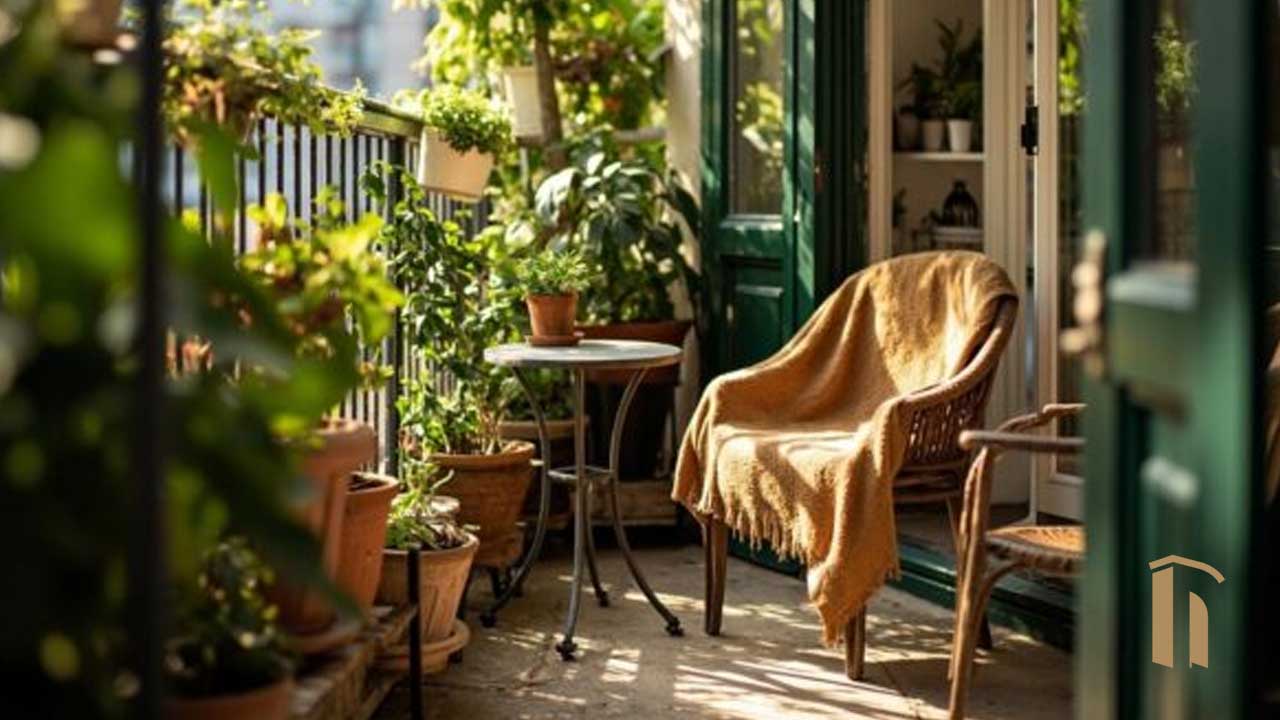 20 ایده جذاب برای طراحی بالکن کوچک