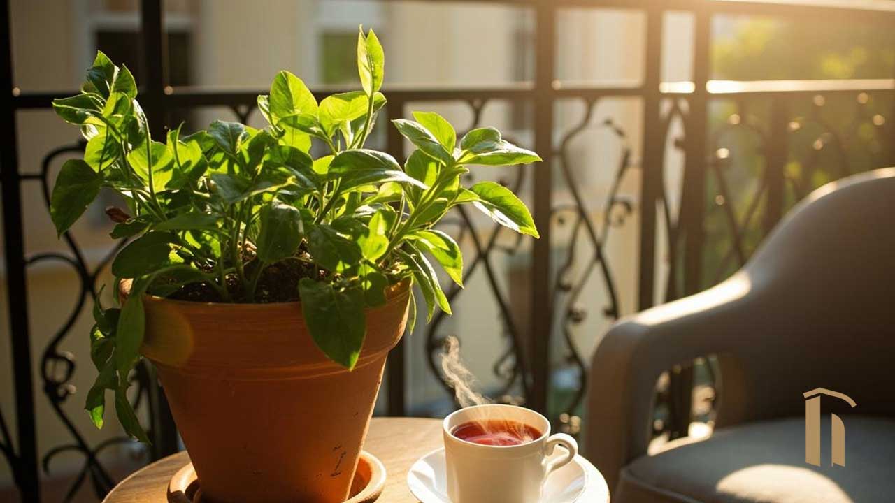 ترکیب ایدهها برای یک بالکن رویایی